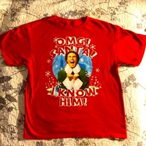 OMG Santa I Know Him! ELF Christmas shirt